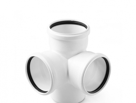 Крестовина полипропилен 25 мм (белый)