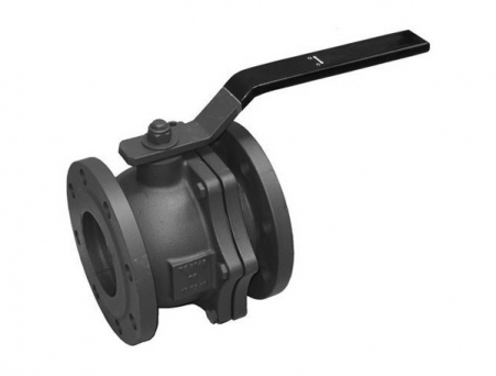 Кран шаровой проходной сальниковый фланцевый 11ч37Пф-4 Ду 80 РУ-16  Т-(+200) (п, вд,воздух), Т-(+90) (м, нф)