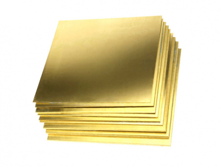 Лист латунный 12мм ЛС59-1 600х1500мм ГОСТ 2208-2007