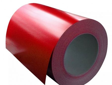 Лист плоский с полимерным покрытием RAL 8017 0.7х1000; 1250; 1500 мм