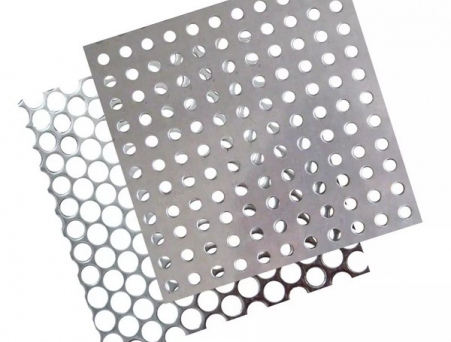 Лист перфорированный оцинкованный 0.5x1000x2000; Qg 10-15