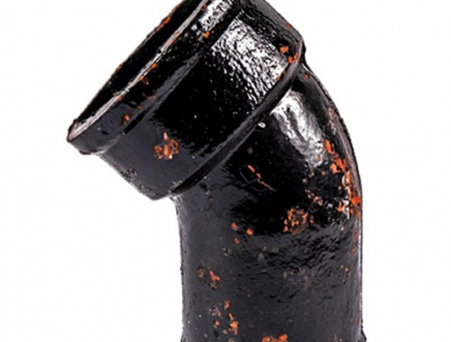 Отвод чугун SML Ду 200х90гр б/растр