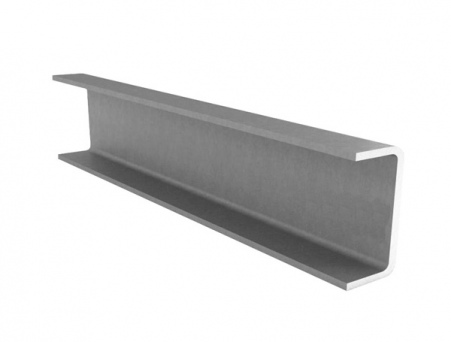 Швеллер гнутый нержавеющий 100x40x4 (ГОСТ 8278-83; сталь 12Х18Н10Т; AISI321)