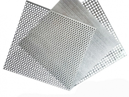 Лист стальной перфорированный 0.5x1000x2000; Qg 5-7.5