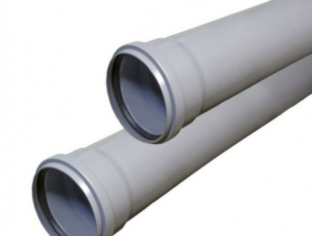 Труба для внутренней канализации Ду 110 E 2.2 ммL = 1500 мм серая