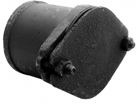 Заглушка чугун SML Ду 50 торцевая б/растр